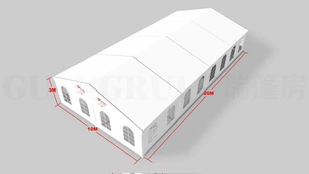 Tente 10 × 20 m